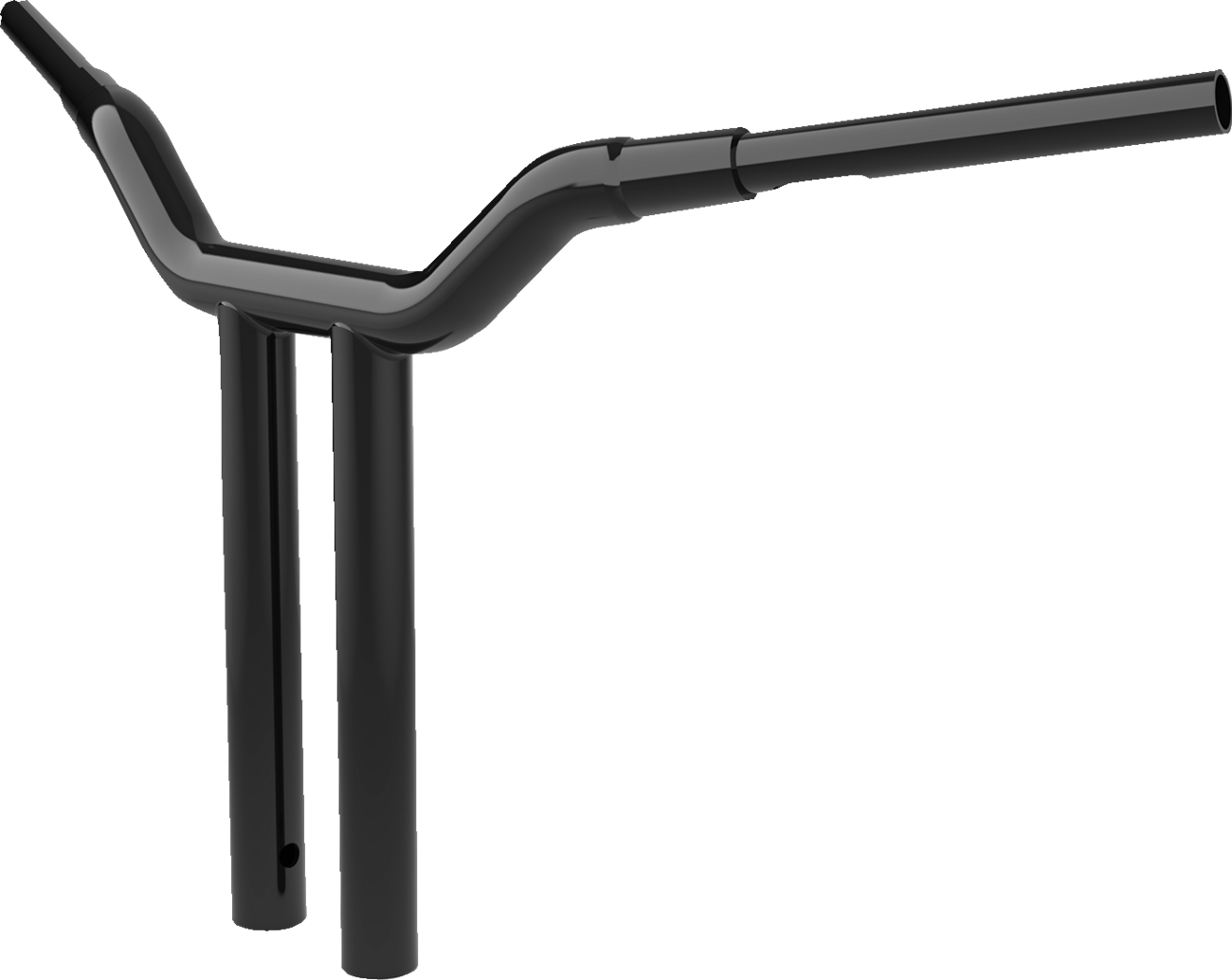 LA CHOPPERS 1-1/2" Kage Fighter T-Bar - 16" - Black LA-7345-16B