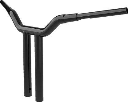 LA CHOPPERS 1-1/2" Kage Fighter T-Bar - 16" - Black LA-7345-16B