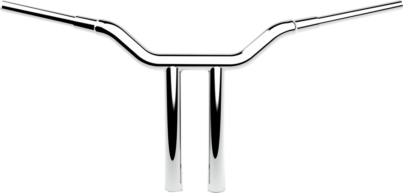 LA CHOPPERS 1-1/2" Kage Fighter T-Bar - 14" - Chrome LA-7345-14