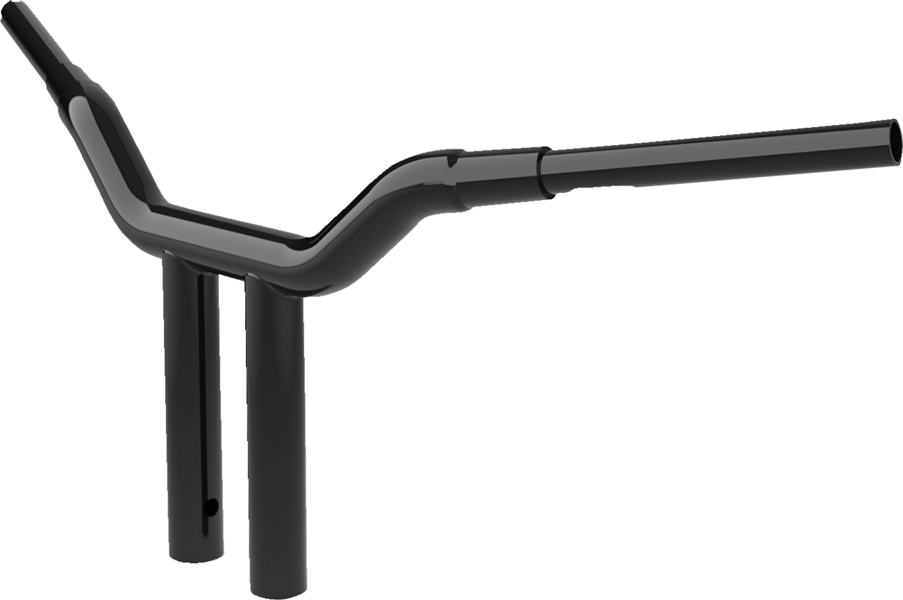 LA CHOPPERS 1-1/2" Kage Fighter T-Bar - 12" - Black LA-7345-12B