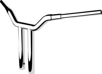 LA CHOPPERS 1-1/2" Kage Fighter T-Bar - 14" - Chrome LA-7345-14