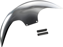 PAUL YAFFE BAGGER NATION Cafe Front Fender - 19" Wheel - With Black Adapters PYO:CAFÉ-OEM-23CVO-B