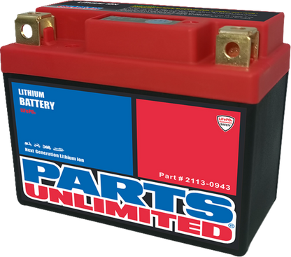 PARTS UNLIMITED Battery - Lithium LiFePO4 - LFP03-B LFP03