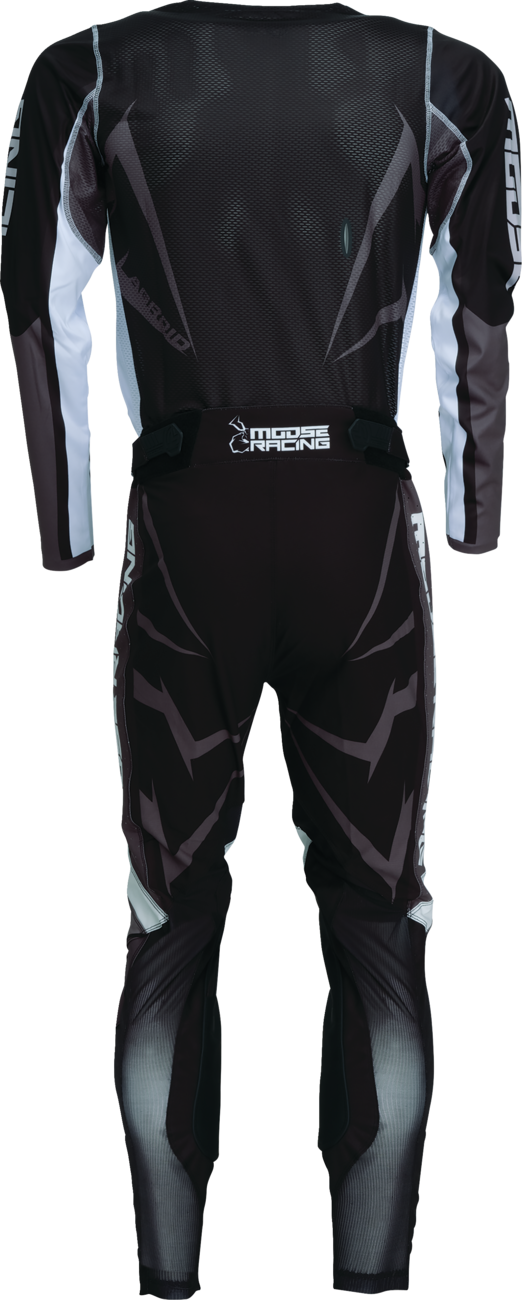 MOOSE OFFROAD Agroid Jersey - Black/White - 2XL 2910-7909