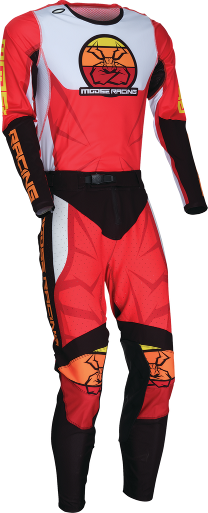 MOOSE OFFROAD Agroid Jersey - Red/Black/White - XL 2910-7914