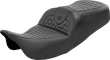 SADDLEMEN RoadSofa™ Seat - Honeycomb - without Backrest - FL '08-'24 808-07B-189