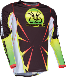 MOOSE OFFROAD Agroid Jersey - Black/Yellow/White - 2XL 2910-7921