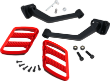 SHOW CHROME Combat Boards - Passenger - Red - Ryker '19-'24 41-428RD