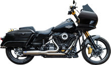 S&S CYCLE 2-into-1 Qualifier Exhaust System - 50-State - Silver 550-1108