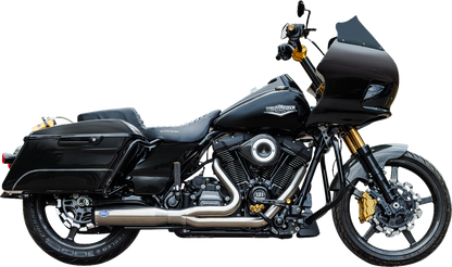 S&S CYCLE 2-into-1 Qualifier Exhaust System - 50-State - Silver 550-1108