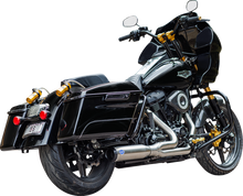S&S CYCLE 2-into-1 Qualifier Exhaust System - 50-State - Silver 550-1108