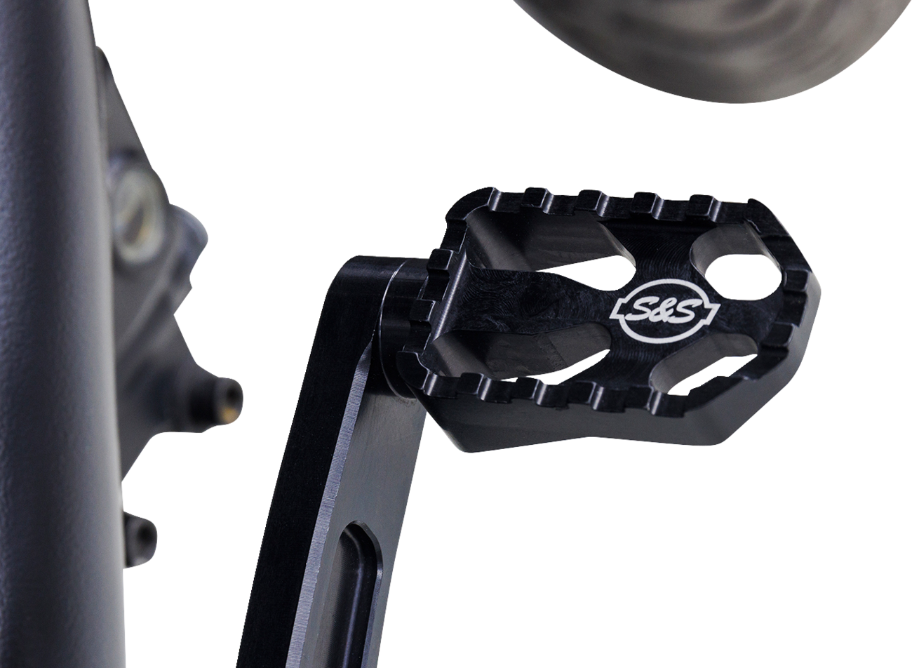 S&S CYCLE Brake Pedal - Mid-Mount - Black 560-0370