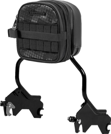 SADDLEMEN Fundamentals Sissy Bar Bag - Black EX000978
