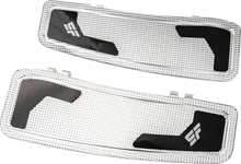 SLYFOX Driver Floorboards - Black Polished - Touring SF-905-00-2