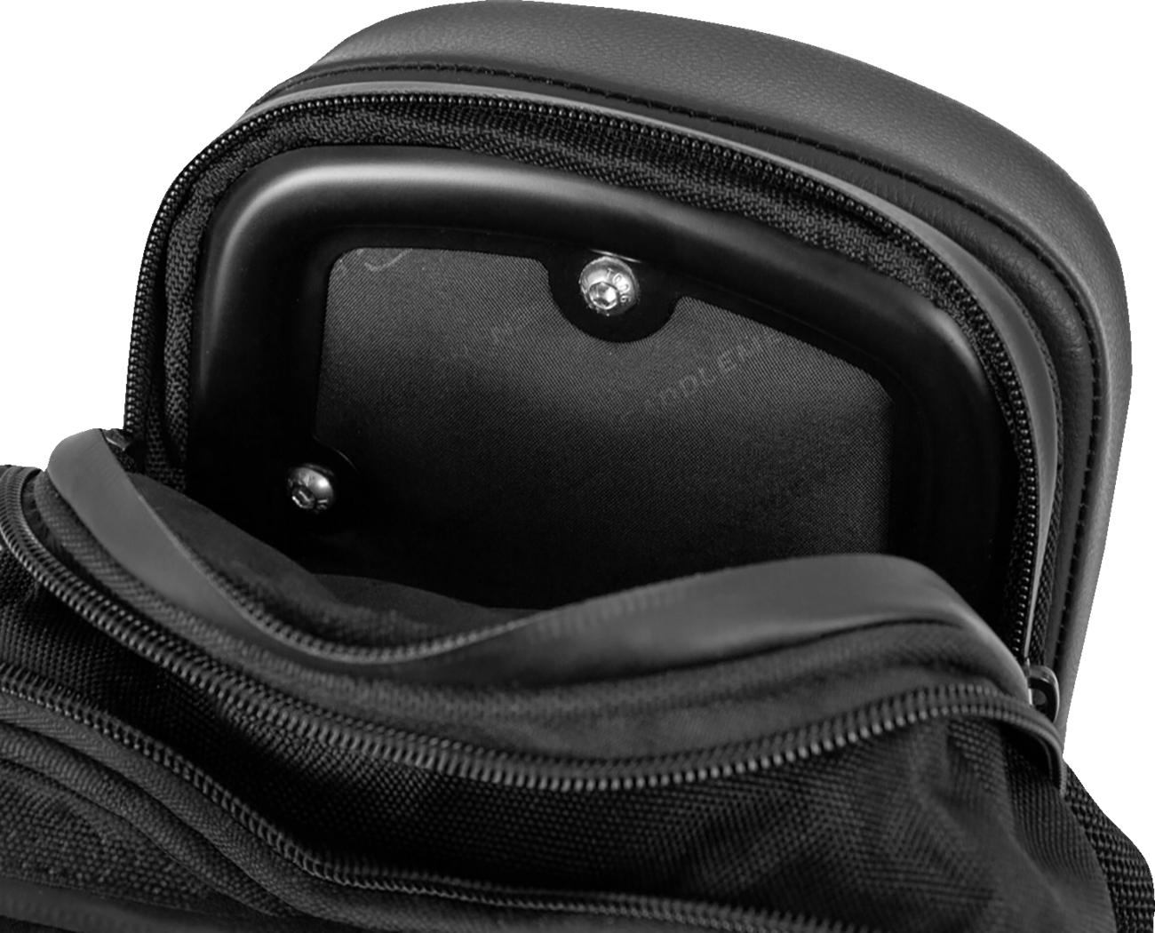 SADDLEMEN Fundamentals Sissy Bar Bag - Black EX000978