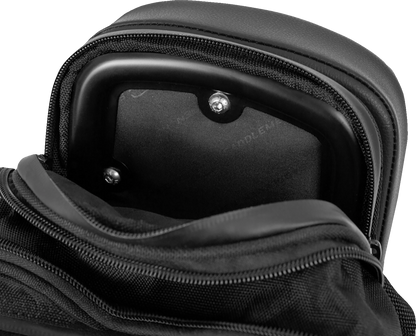 SADDLEMEN Fundamentals Sissy Bar Bag - Black EX000978
