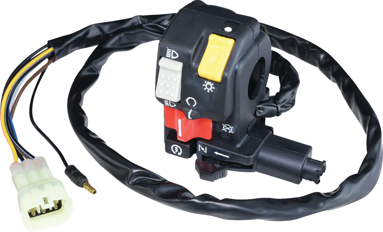 MOOSE OFFROAD Switch Block Assembly - Honda 400-1257-PU