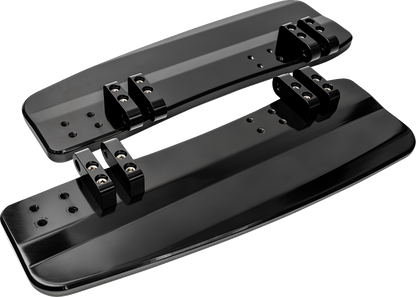 SLYFOX Driver Floorboards - Black Anodized - Touring SF-905-00-1