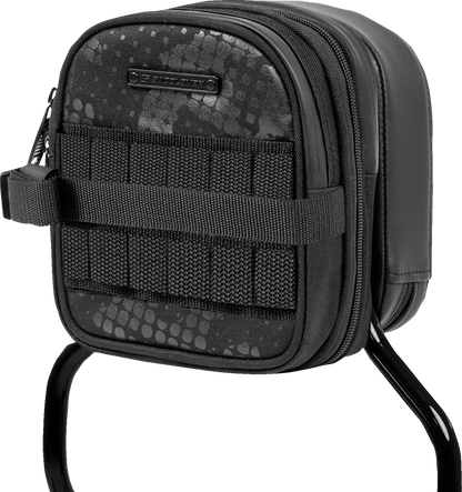 SADDLEMEN Fundamentals Sissy Bar Bag - Black EX000978