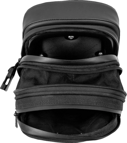 SADDLEMEN Fundamentals Sissy Bar Bag - Black EX000978