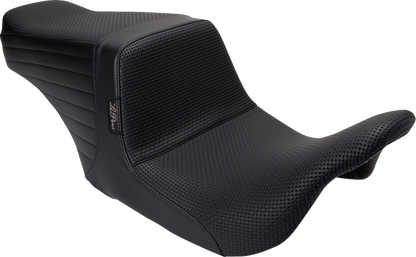 LE PERA Tailwhip Up Front Seat - Basketweave - Black - FL '08-'23 LKU-587BW