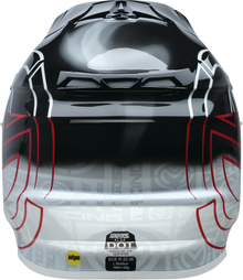 MOOSE OFFROAD F.I. 2.0 Helmet - Deceit - MIPS® - Black/White/Red - Large 0110-7992
