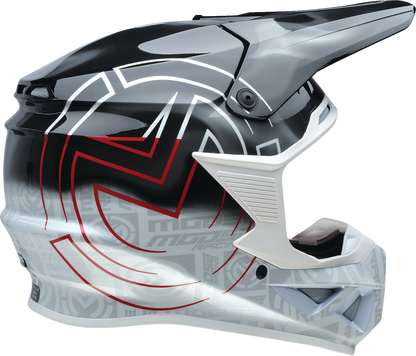 MOOSE OFFROAD F.I. 2.0 Helmet - Deceit - MIPS® - Black/White/Red - Large 0110-7992
