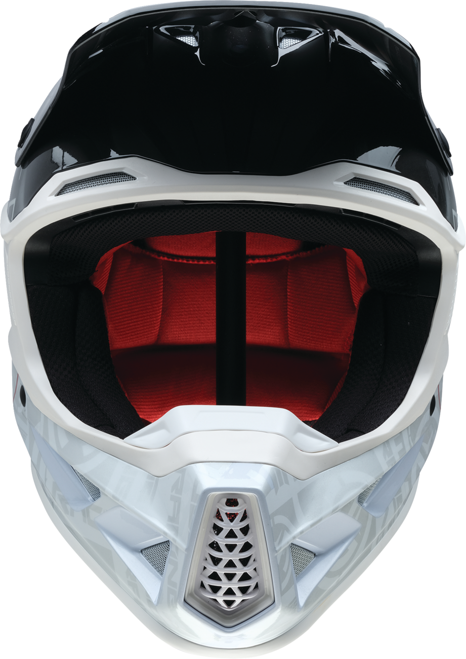 MOOSE OFFROAD F.I. 2.0 Helmet - Deceit - MIPS® - Black/White/Red - Large 0110-7992