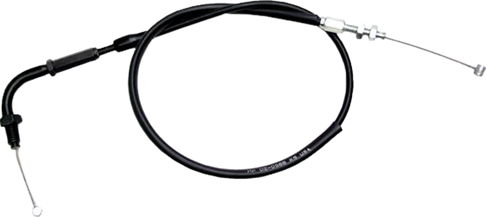 Black Vinyl Throttle Pull Cable