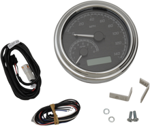 DAKOTA DIGITAL MVX Series Analog Gauge System - Black/Gray/Chrome MVX-2011-KG-C