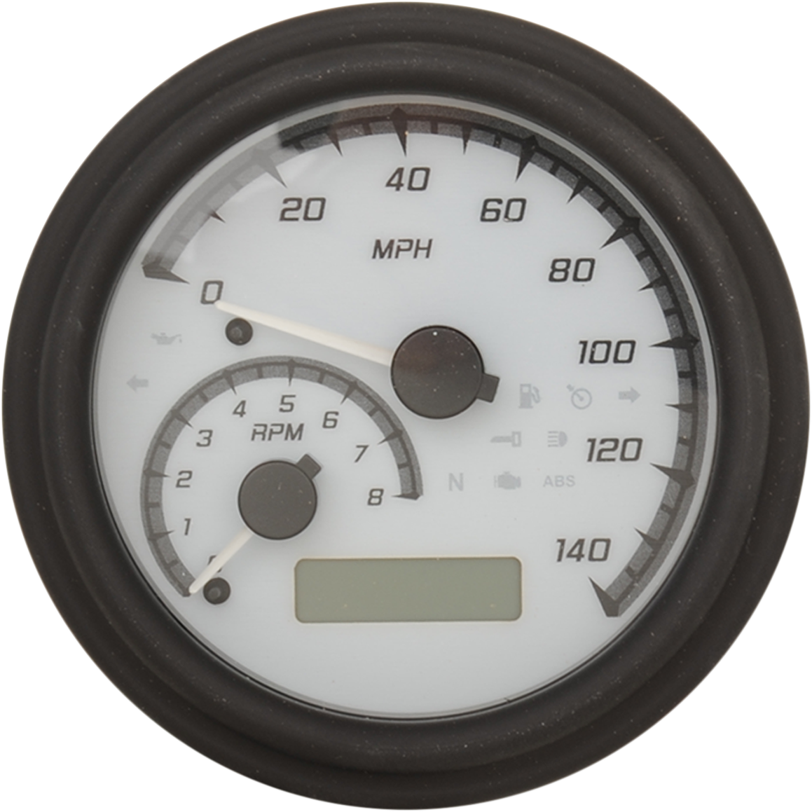 DAKOTA DIGITAL MVX Series Analog Gauge System - White/Gray/Black MVX-2011-WG-K