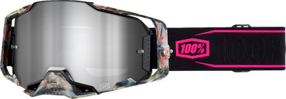 100% Armega Goggle - Sarcelle - Silver Mirror Lens 50005-00035