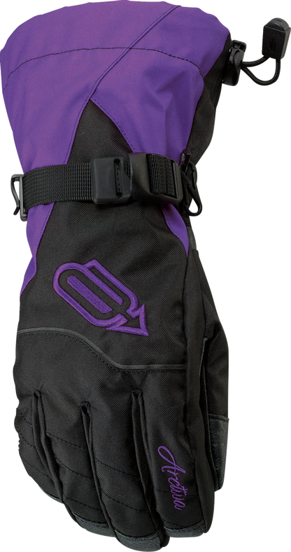 ARCTIVA Women's Pivot Classic Gloves - Black/Purple - 2XL 3341-0446