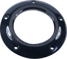 BARNETT Derby Cover - Clear Black - M8 Softail 343-30-44018