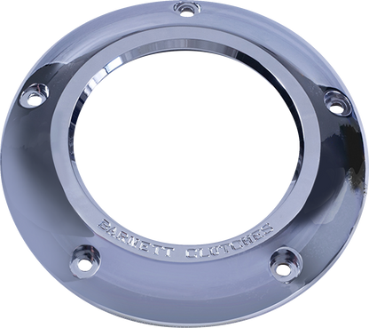 BARNETT Derby Cover - Clear Chrome - M8 Softail 343-30-43018