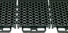CALIBER ProTech Smooth Flooring - Black - 8 pcs 13610-1