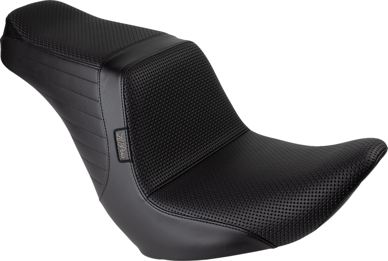 LE PERA Tailwhip Up Front Seat - Basket Weave - Black - FLSB/FXLR '18-'24 LYRU-580BW