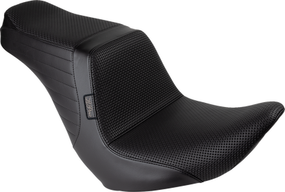 LE PERA Tailwhip Up Front Seat - Basket Weave - Black - FLSB/FXLR '18-'24 LYRU-580BW