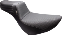 LE PERA Tailwhip Daddy Long Legs Low Rider Seat - Basketweave - Black - FL/FX '18-'24 LYR-580DLBW