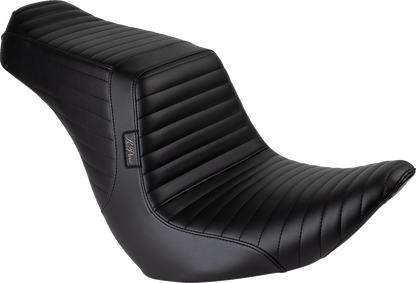 LE PERA Tailwhip Up Front Seat - Pleated - Black - FLSB/FXLR '18-'24 LYRU-580PT
