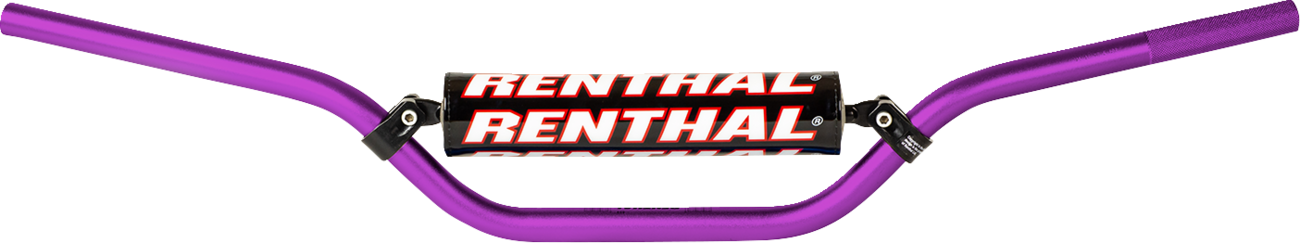 RENTHAL 7/8" Off-Road Handlebar - 809 - RC High - Purple 809-01-PE-01-261