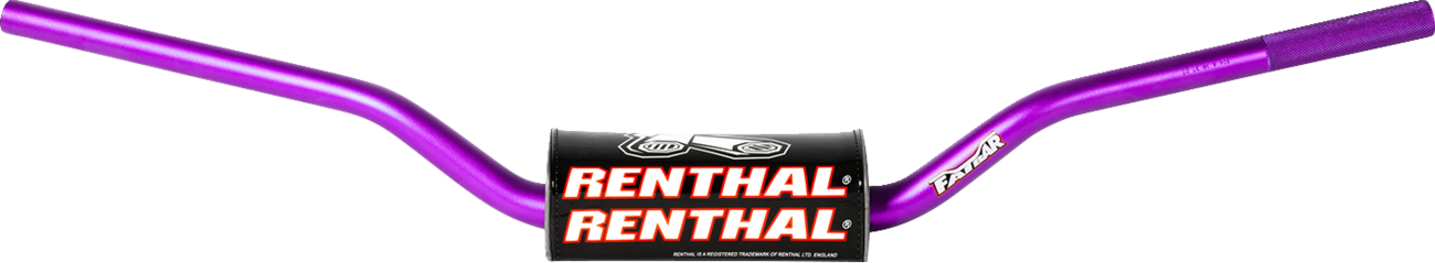 RENTHAL Fatbar™ Handlebar - 604 - RC/CRF/KX/KXF - Purple 604-01-PE