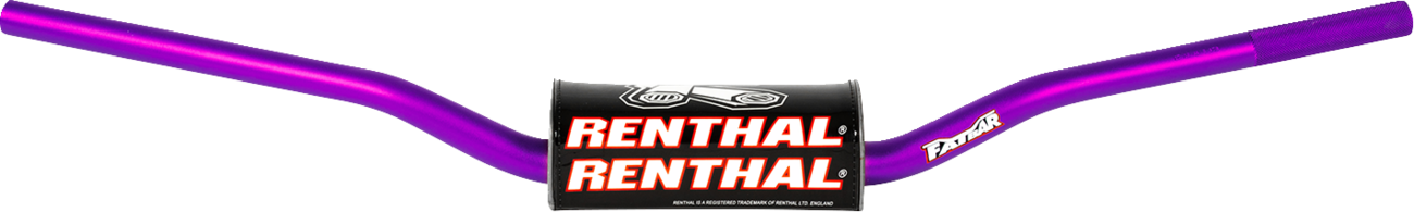 RENTHAL Fatbar™ Handlebar - Street - 821 - McGrath/SX125-450 ('16+) - Purple 821-01-PE