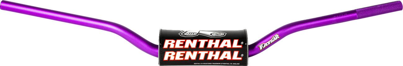 RENTHAL Fatbar™ Handlebar - 827 - Villopoto/Stewart - Purple 827-01-PE