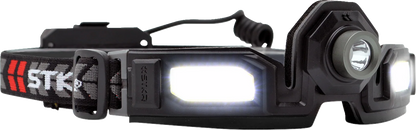 RISK RACING Headlamp - FLEXIT - Pro 3.0 - LED - 300 Lumens - Multi Functional 14204