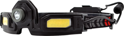 RISK RACING Headlamp - FLEXIT - Pro 3.0 - LED - 300 Lumens - Multi Functional 14204