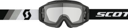 SCOTT Split OTG Goggle - Premium Black/White - Clear Works 285537-7702113