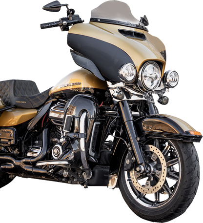 KLOCK WERKS Flare™ Windshield - 6-1/2" - Clear - FLH KWW-01-0702