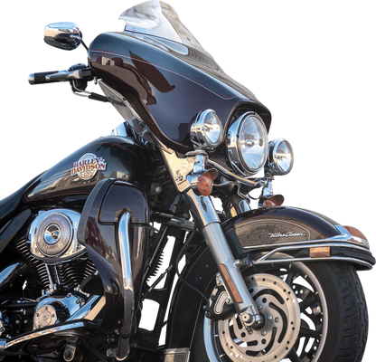 KLOCK WERKS Flare™ Windshield - 6-1/2" - Clear - FLH KWW-01-0701