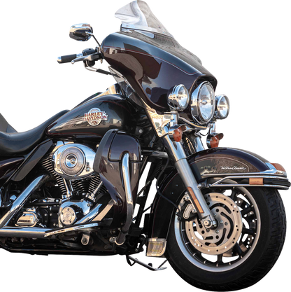 KLOCK WERKS Flare™ Windshield - 6-1/2" - Clear - FLH KWW-01-0701